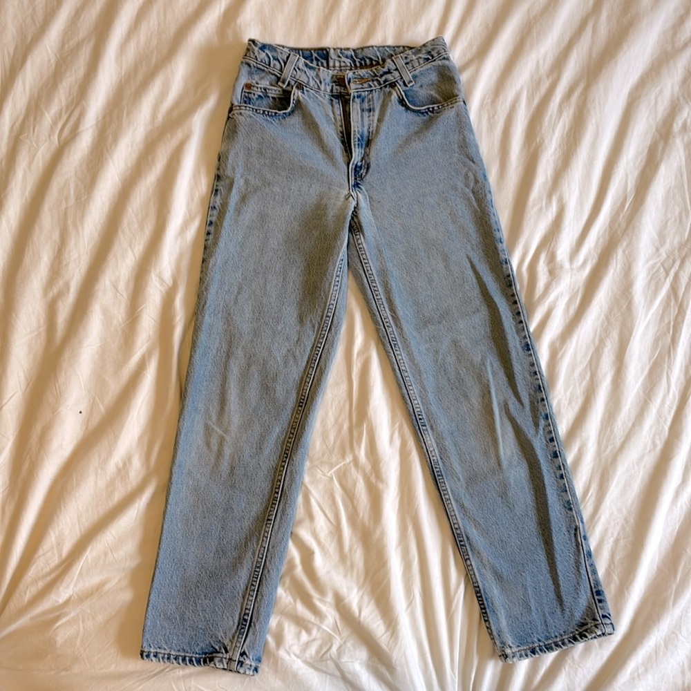 Vintage 1996 ORANGE TAB student fit Levi’s 550 - W27 L28